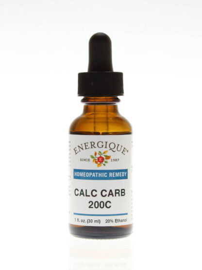 Calc Carb 200C Homeopatgic Remedy Relief of Apathy Fear Energique