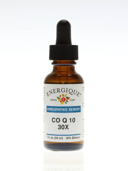 Co-Q 10 30X Homeopathic Remedy Relieves Poor Memory Energique