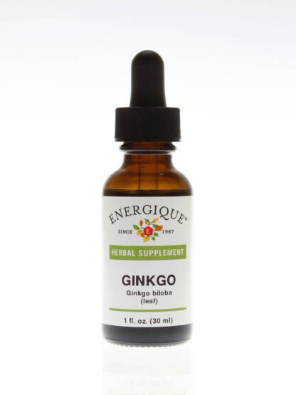 Ginkgo Herbal Supplement Suppports Circulation Cognitive Function Energique