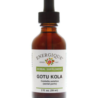 Gotu Kola 2oz Herbal Supplement Rejuvenation Supports Connective Tissues and Brain Energique