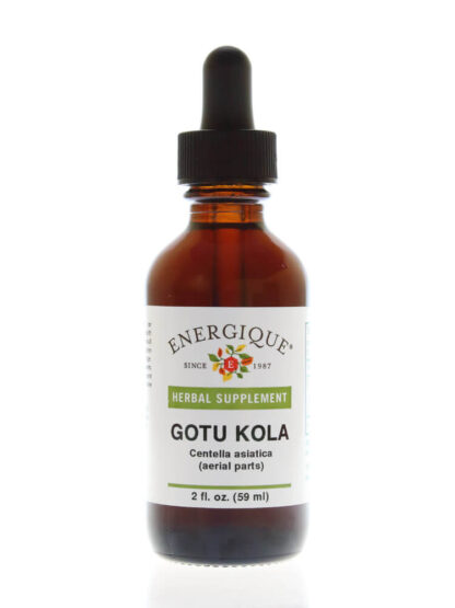 Gotu Kola 2oz Herbal Supplement Rejuvenation Supports Connective Tissues and Brain Energique