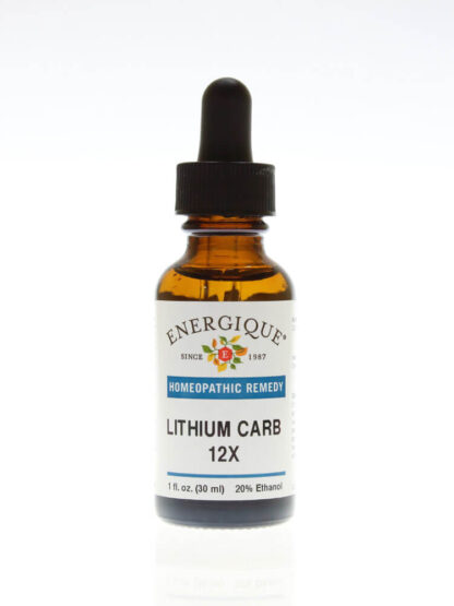 Lithium-Carb-12X-Homeopathic Remedy Mood Support Energique