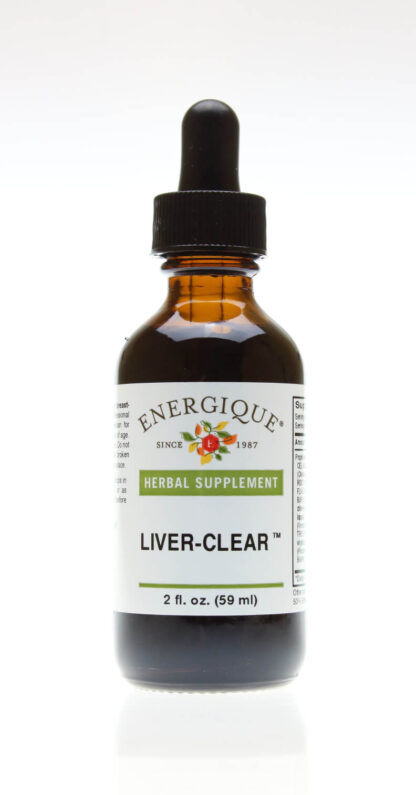 Liver-Clear 2oz Herbal Supplement Promotes Healthy Liver Function and Detoxification Energique