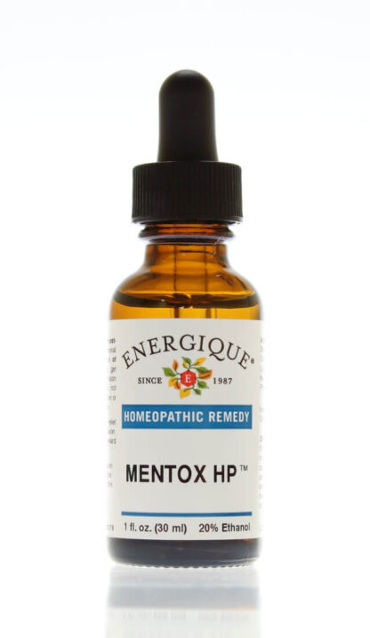 Mentox HP Homeopathic Remedy Relief of Mental Confusion Forgetfulness Melancholy Energique