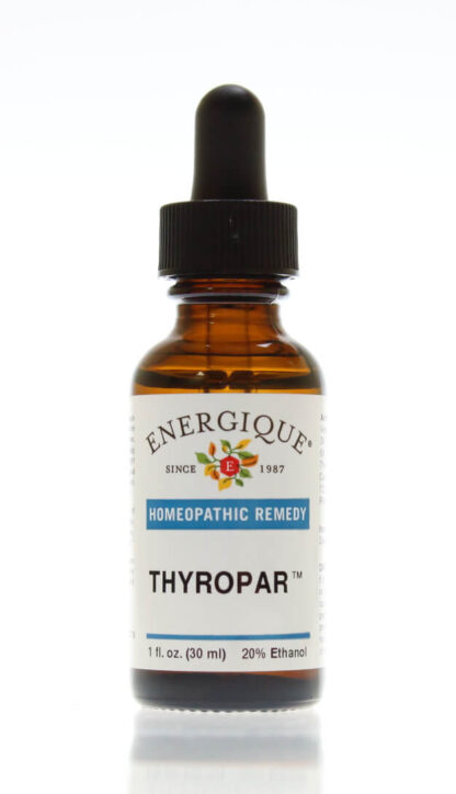 Thyropar Homeopathic Remedy Supports Endocrine Function Energique