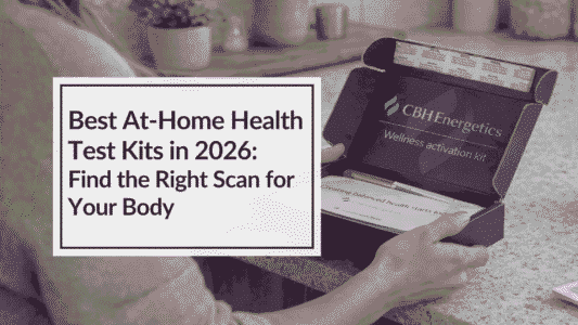 Best at-home health test kit from CBH Energetics — non-invasive hair and saliva collection
