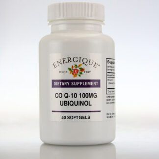 Co Q-10 100mg Ubiquinol Nutritional Supplement Cardiovascular Fatique Relief Energique