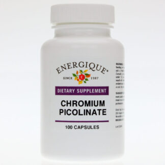 Chromium-Picolinate-Nutritional Supplement Bloos Sugar Endocrine General Wellness Energique