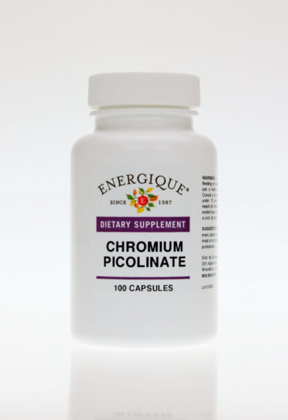 Chromium-Picolinate-Nutritional Supplement Bloos Sugar Endocrine General Wellness Energique