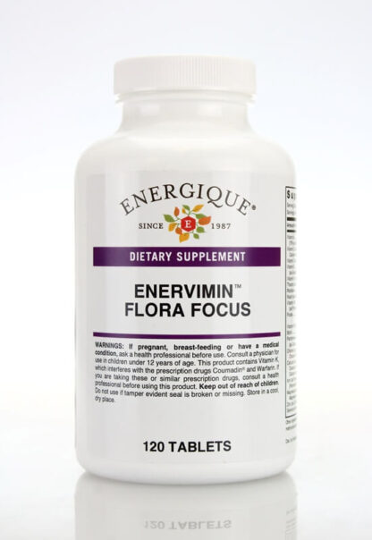 Enervimin Flora Focus Nutritional Supplement Microbial Balancer Digestive Support Energique