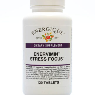 Enervimin Stress Focus Nutritional Supplement Adrenal Endocrine Mood Support Energique