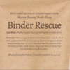 Binder Rescue Herbal Remedy Detoxification HBH