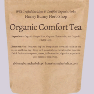 Organic Comfort Tea Herbal Remedy Calming,Immune Booster,Anti fungal, parasitic,bacterial HBH