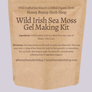Wild Irish Sea Moss Gel Making Kit Health and Wellness Natural Wellness Booster and Support HBH